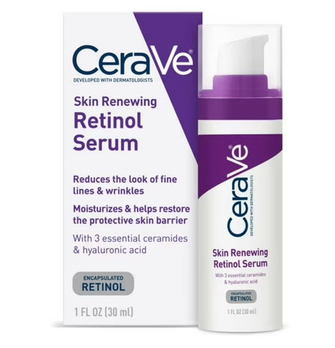 Skin Renewing Retinol Serum Anti-aging Face Serum for Wrinkles & Fine Lines 1 fl oz